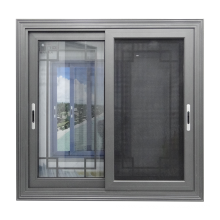 WANJIA high quality aluminum double glass window aluminum sliding windows